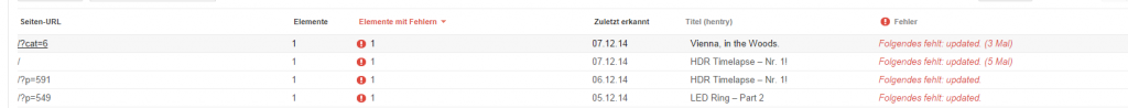google webmaster tools failure